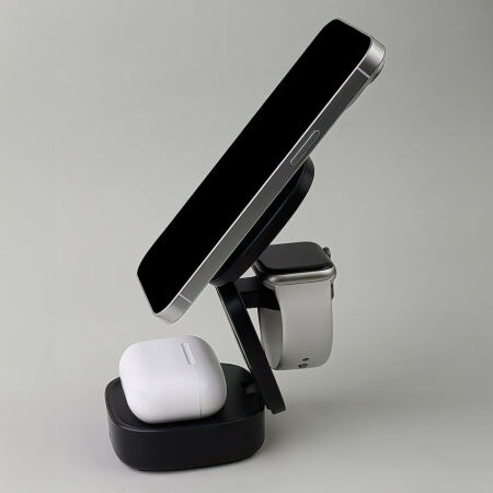 Maxlife 15W Foldable 3-in-1 Magnetic Wireless Charger