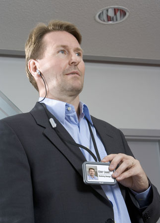 Iqua Smart Badge Bluetooth Headset