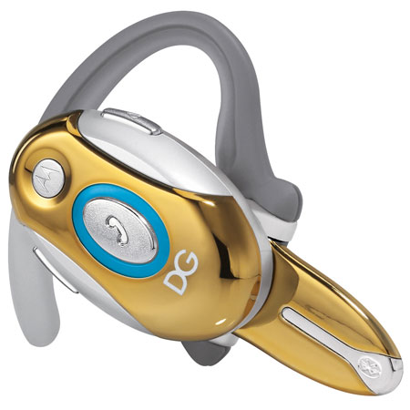 Motorola H700 Bluetooth Headset Limited Edition D G Gold