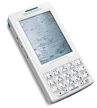 sony ericsson m600i white