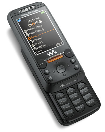 sony ericsson black