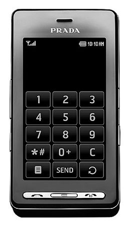 Sim Free Mobile Phone - Prada phone by LG - Black
