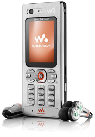 Sony Ericsson Walkman W880i (Unlocked) Mobile Phone black / silver 