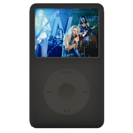 ezGear ezSkin for iPod Classic 80GB - Onyx Black