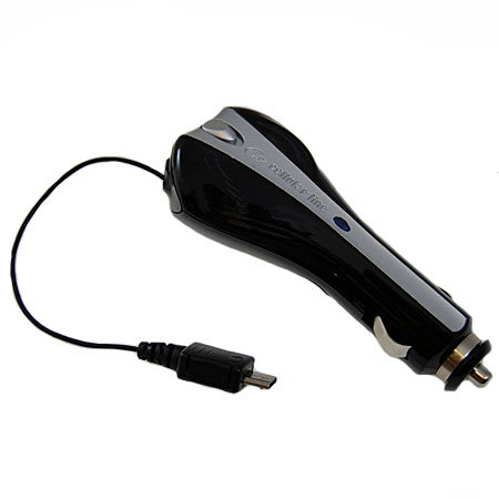 Cellular Line Retractable Micro USB Car Charger
