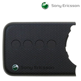 Genuine Sony Ericsson U10i Aino Battery Cover – Black, OEM Replacement Part