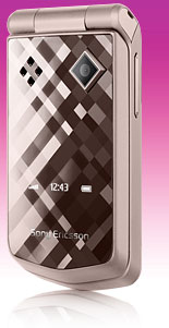 Sim Free Mobile Phone - Sony Ericsson Z555i - Dusted Rose