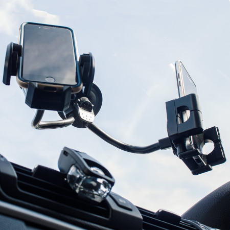 Lot De 2 Clips Pour Télécommande De Porte De Garage - Fixation Ajustable Sur Pare-soleil Voiture, Rangement Pratique