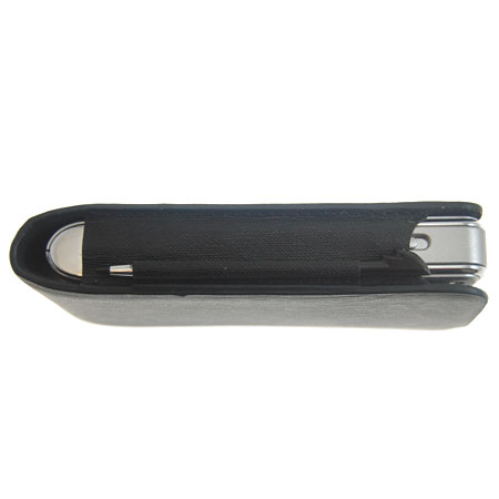 LG CCL-240 Custodia Originale In Pelle Per Telefono LG Touch - Con Tasca Porta Stilo - 110x55x15mm