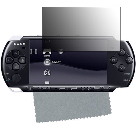 AtFoliX Glass Protective Film For Sony PSP-3000 - 9H Hybrid-Glass Screen Protector