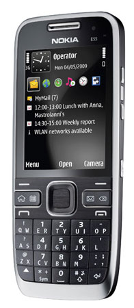 Annn Sim Free Nokia E55 - Black