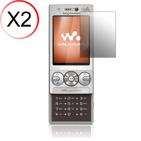 Martin Fields Screen Protector - Sony Ericsson W705 - Twin Pack