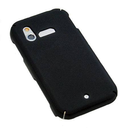 Clip On Back Cover With Screen Protector - LG Arena - Black