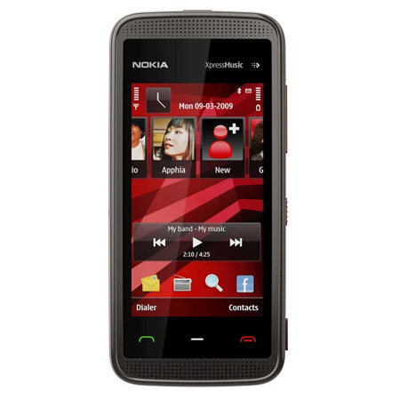Sim Free Nokia 5530 XpressMusic - Black/Red