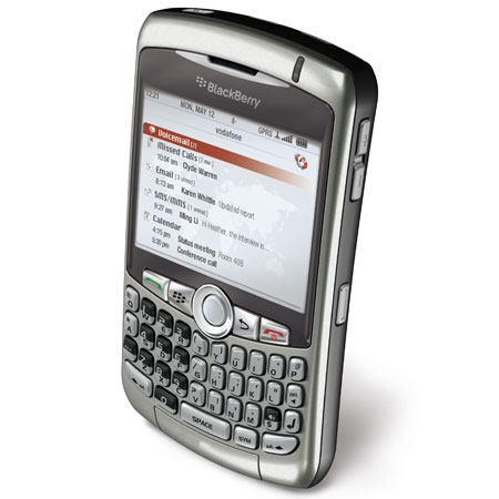 Pre Pay BlackBerry 8310 Curve On 02