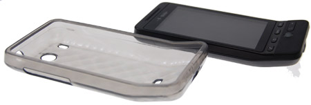 FlexiShield Skin Case für HTC Hero in Schwarz