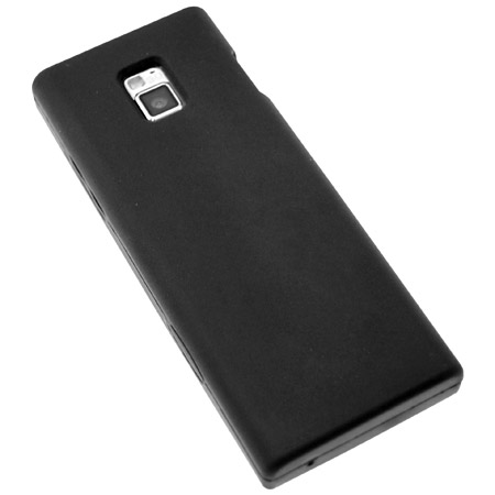 Silicone Case for LG BL40 Chocolate - Black