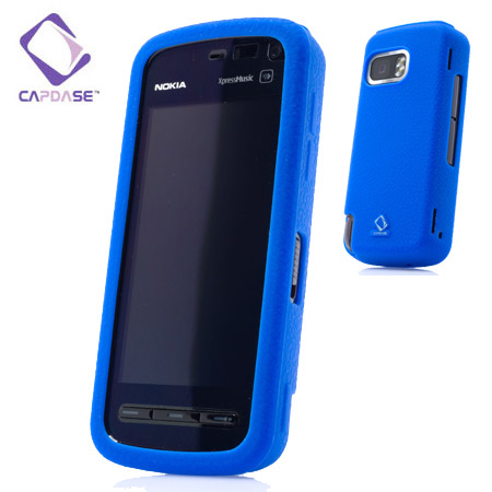Capdase Soft Frame Skin - Nokia 5800 XpressMusic - Blue