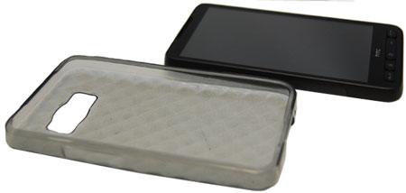 FlexiShield Skin For The HTC HD2 - Transparent Black
