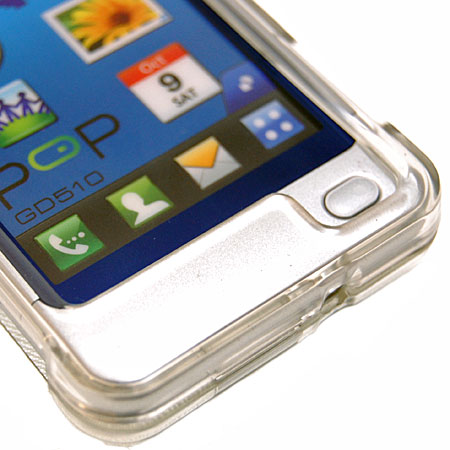 Housse De Protection Pour Téléphone LG GD510 Pop - Noir - Cuir écologique - Magnétique - Neuf