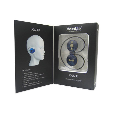 Auriculares Bluetooth Avantalk Jogger - Negros