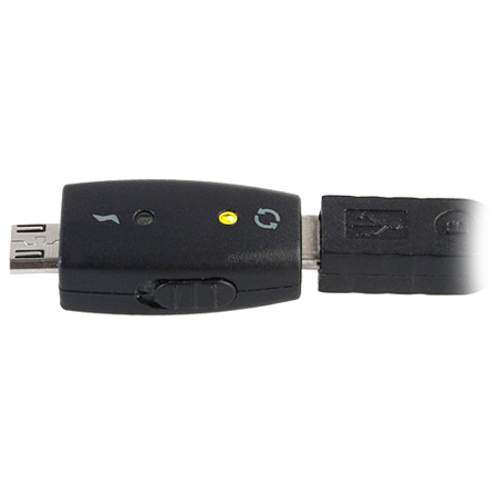 Mini USB To Micro USB Adapter With On / Off Switch