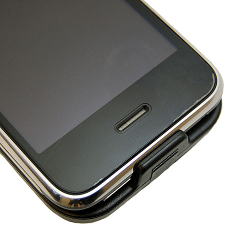 Housse en cuir SlimLine Premium Flip pour Iphone 3GS / 3G