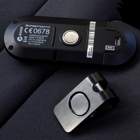 NEW ORIGINAL Supertooth Buddy Slim Visor Mount Car Kit Speakerphone OEM RETAIL 