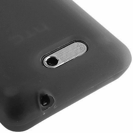 Silicone Case for HTC HD Mini - Black