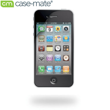 Case-Mate Anti-Glare / Anti-Finger Print Screen Protector - iPhone 4S / 4