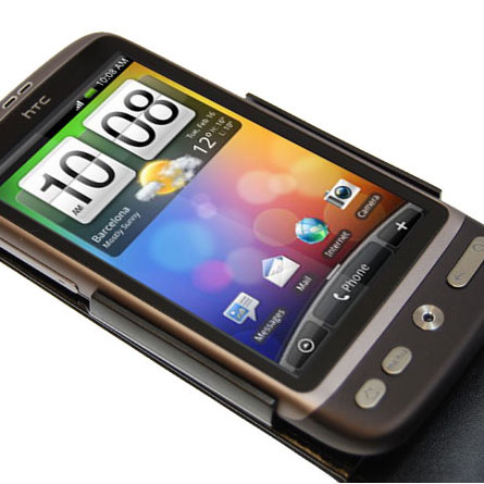Housse en cuir HTC Desire Capdase Classic Flip 