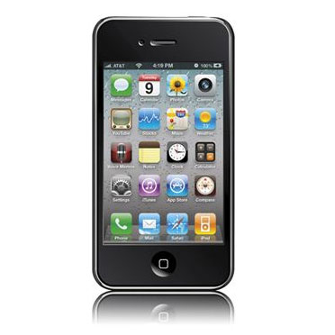 Case-Mate Barely There für Apple iPhone 4 Schutzhülle in schwarz