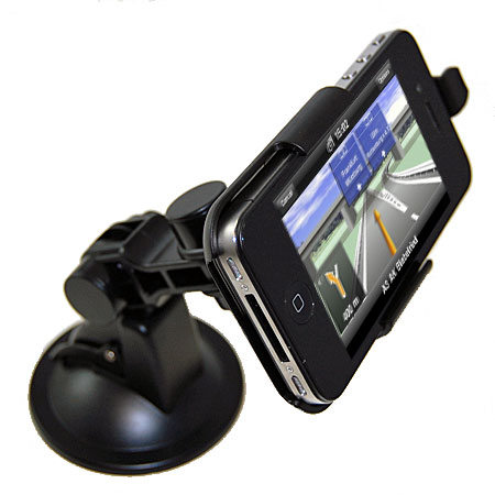Support & Chargeur Voiture iPhone 4S / 4