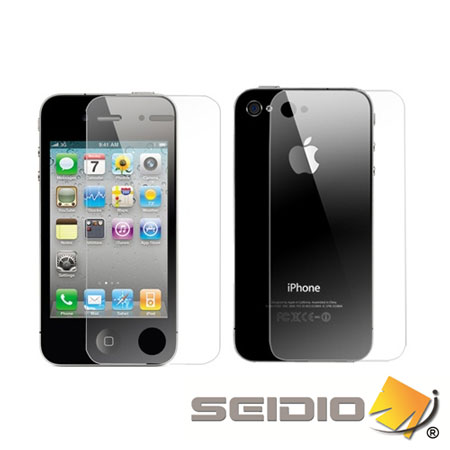 Protections d'écran iPhone 4 Seidio - Avant et arrière