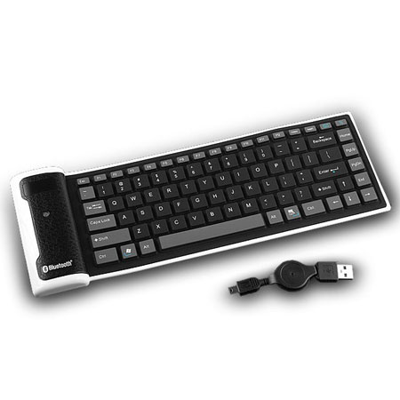 Flexible Bluetooth Mini Keyboard For iPads and iPhones