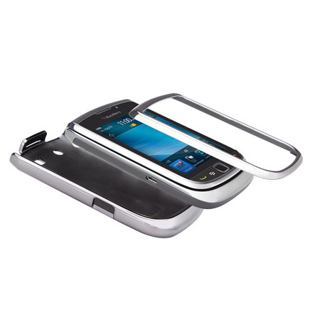 Case-Mate Barely There For BlackBerry Torch 9800 - Metallic Silver