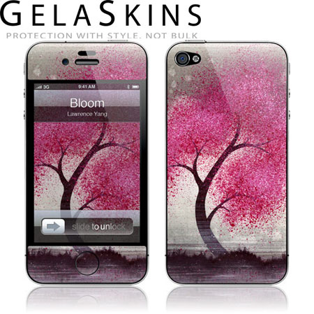 GelaSkins Protective Skin for iPhone 4S / 4 - Bloom