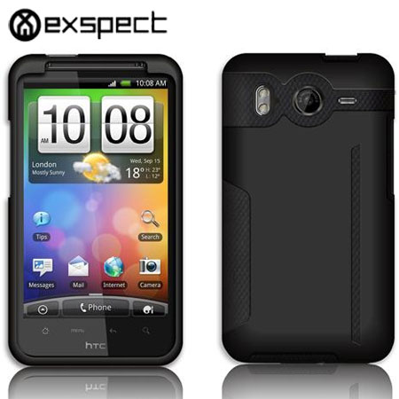 Coque Silicone HTC Desire HD Exspect - Noire