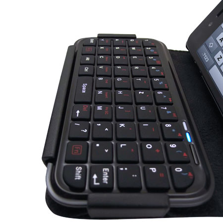 TypeTop Bluetooth Mini Keyboard Case for iPhone 4 - QWERTZ