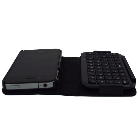 TypeTop Bluetooth Mini Keyboard Case for iPhone 4 - AZERTY