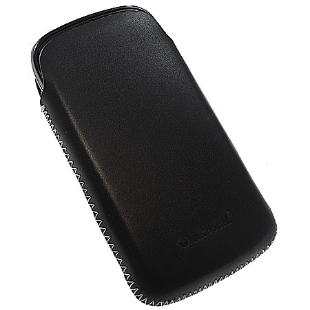 Krusell DONSö Leather Pouch for Google Nexus S - Black