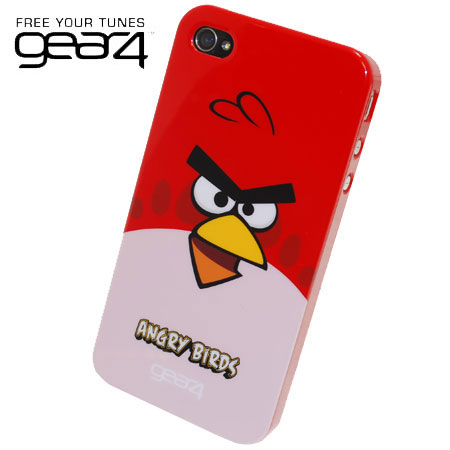 Housse iPhone 4 Angry Birds Gear4 - Red Bird
