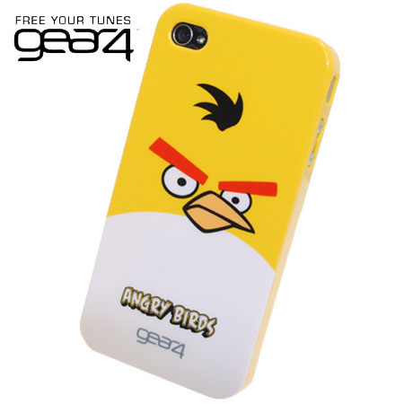 Coque iPhone 4 Angry Birds Gear4 - Yellow Bird