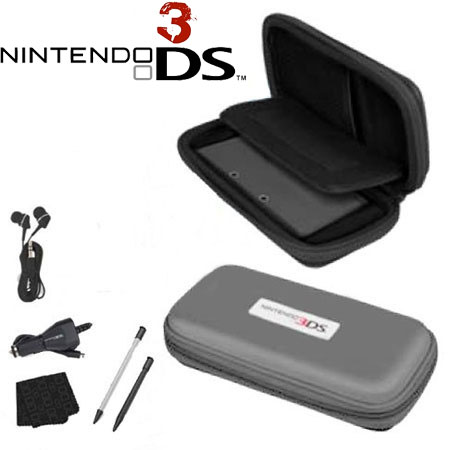 Kit Nintendo 3 DS Explorer Starter - Gris