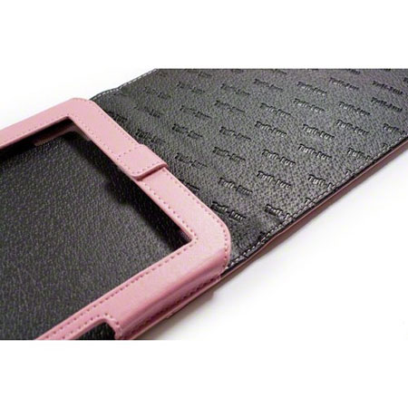 Tuff-Luv Leather Case Cover & Stand for Amazon Kindle - Pink