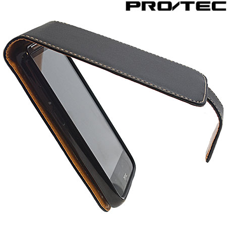 Pro-Tec Executive Leather Flip Case - HTC Desire