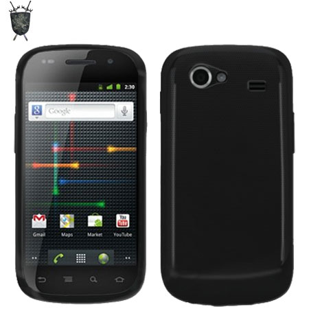 FlexiShield Skin for Samsung Google Nexus S - Solid Black