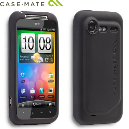 Case-Mate HTC Incredible S Safe Skin - Black
