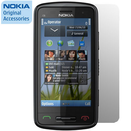 Official Nokia CP-5005 Reflective Screen Protector for Nokia C6-01