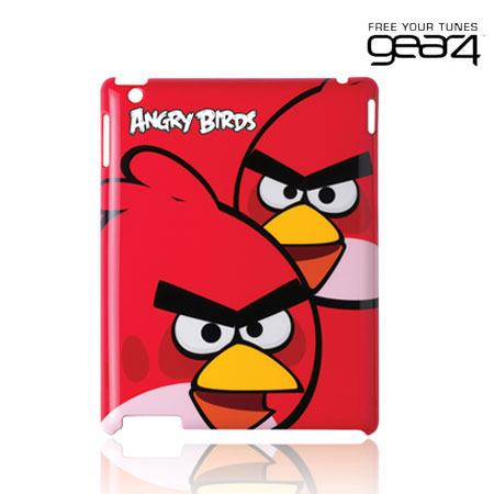 Funda Gear4 Angry Birds para iPad 2 - Pájaro Rojo